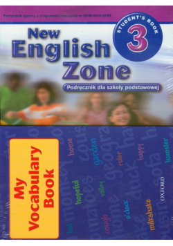 New English Zone 3 Students Book Podręcznik + zeszyt do słówek