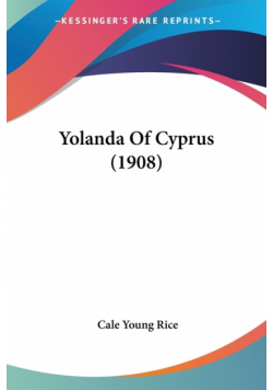 Yolanda Of Cyprus (1908)
