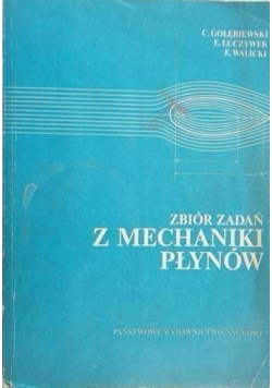 Zbiór zadań z mechaniki płynów