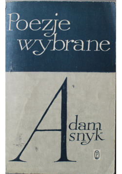 Asnyk poezje wybrane