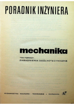 Poradnik inżyniera mechanika Tom II