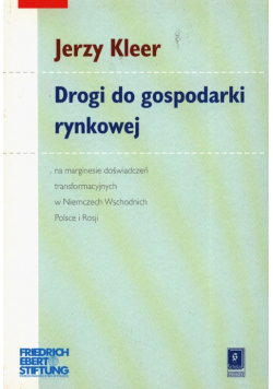 Drogi do gospodarki rynkowej