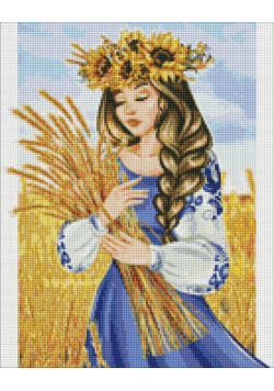Diamentowa mozaika - Moja rodzinna ziemia 40x50cm