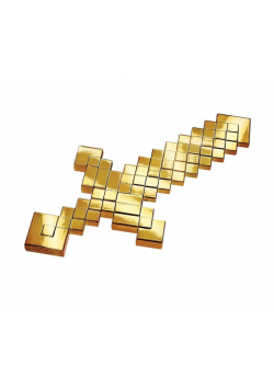 Miecz Minecraft złoty