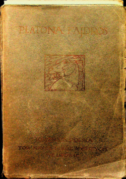 Platona Fajdros 1922 r