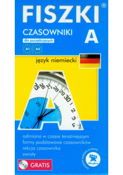 FISZKI język niemiecki Czasowniki A z płytą mini CD