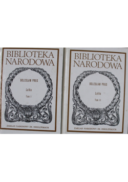 Biblioteka narodowa Lalka Tom 1 i 2