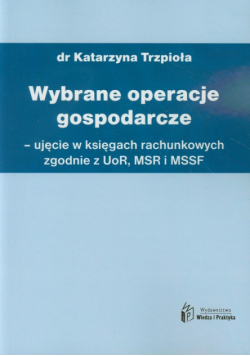 Wybrane operacje gospodarcze