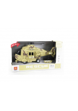 Helikopter ze światłem i dźwiękiem wojskowy 29 cm