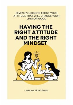 Having The Right Attitude and The Right Mindset