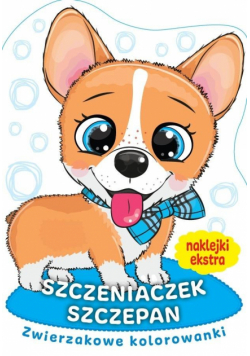 Zwierzakowe kolorowanki. Szczeniak Szczepan