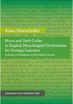 Noun and Verb Codes in English Monolingual Dictionaries for Foreign Learners