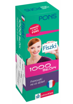 Fiszki 1000 słów Francuski na co dzień