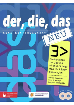 Der die das neu 3 Podręcznik z płytą CD Kurs kontynuacyjny