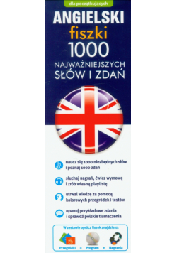 Angielski. Fiszki 1000 najważniejszych słów i zdań