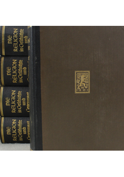 Die Religion in Geschichte und Gegenwart 1927 r.  5 tomów