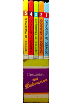 Opowiadania na dobranoc 5 tomów