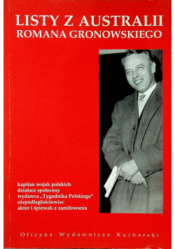 Listy z Australii Romana Gronowskiego