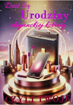 Karnet Urodziny Smartphone 3K