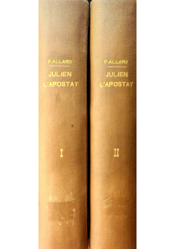 Julien L apostat 2 tome 1900 r