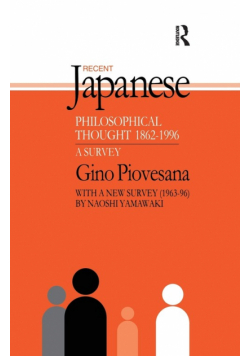 Recent Japanese Philosophical Thought 1862-1994