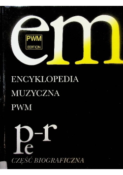 Encyklopedia muzyczna PWM Pe-R Tom 8
