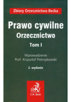 Prawo cywilne Orzecznictwo tom 1