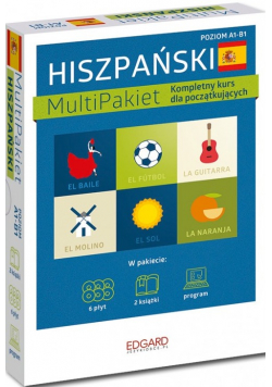 Hiszpański Multipakiet  + płyty CD