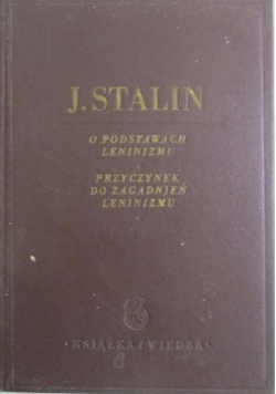 O podstawach Leninizmu 1949 r