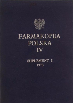 Farmakopea Polska IV Suplement I