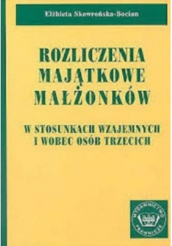 Rozliczenie majątkowe małżonków