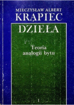Dzieła Teoria analogii bytu