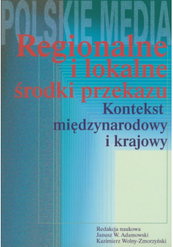 Regionalne i lokalne środki przekazu