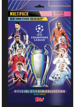 UEFA Champions League 2024/25 naklejki Multipack