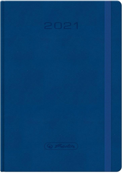 Kalendarz 2021 A5 Flex niebieski HERLITZ