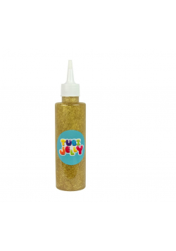 Żelowy płyn Tubi Jelly 150ml - Brokatowy złoty