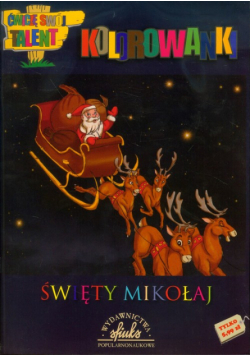 Kolorowanka: Święty Mikołaj