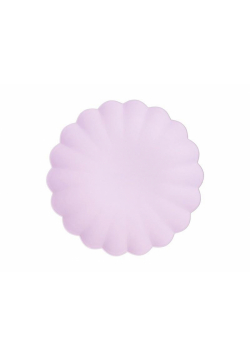 Talerzyki plastikowe fioletowe 22x22cm 4szt