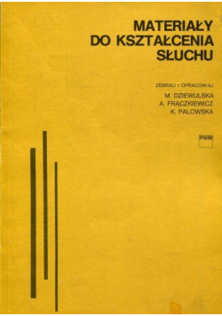 Materiały do kształcenia słuchu