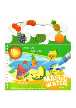 Magic Water Book. Fruits