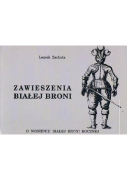 Zawieszenia białej broni o noszeniu białej broni bocznej
