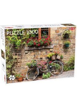 Puzzle Flowers at the wall 1000