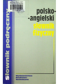 Polsko angielski słownik fizyczny