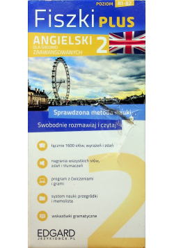 Angielski Fiszki PLUS dla średnio zaawansowanych 2 Poziom B1 B2