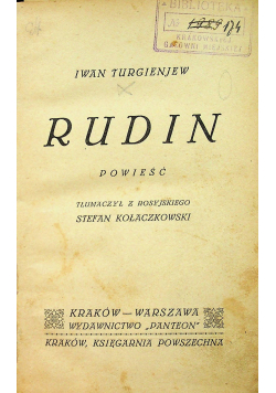 Rudin 1929 r.