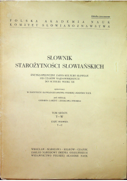 Słownik starożytności słowiańskich