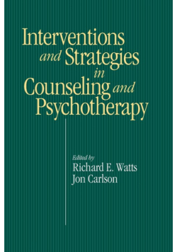 Intervention & Strategies in Counseling and Psychotherapy