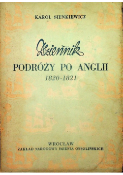 Dziennik Podróży po Anglii