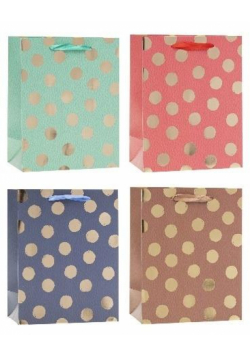 Torebka ozdobna TG 26x32x12cm mix ROZETTE