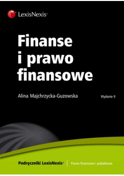 Majchrzycka-Guzowska Alina - Finanse i prawo finansowe